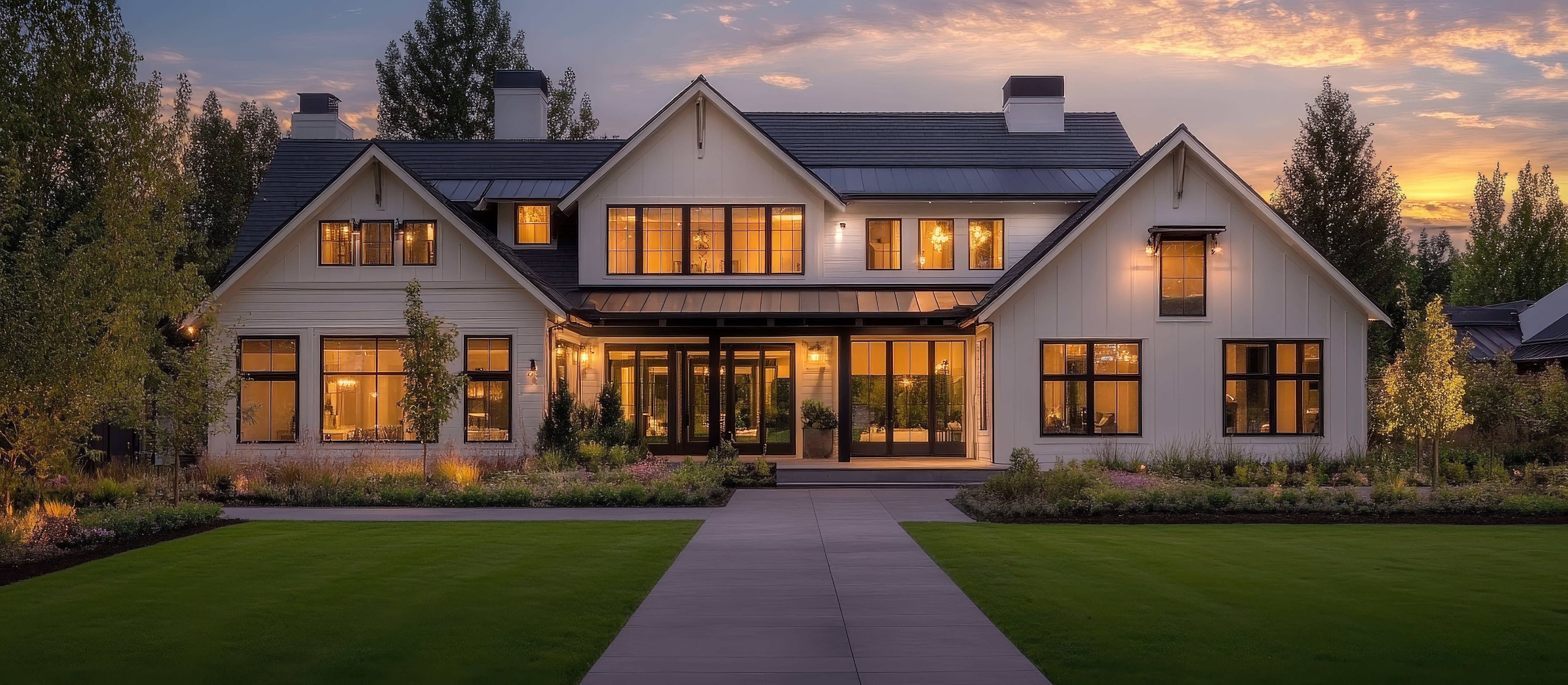 Luxury home exterior in Camas, Washington